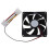 12V 0.25A 4 Pin PC Cooling Fan PC Computer Case Cooling Fan for Desktop Computer Case, Keeps Computer Working Well 5