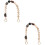 2Pcs Resin Bag Chain Portable Handbag Decorative Strap 6