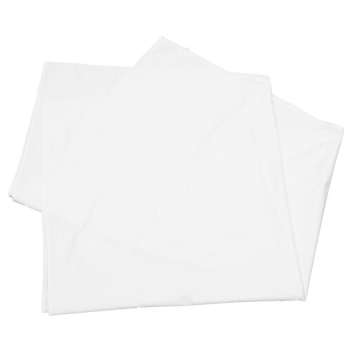 2Pcs Durable White Hospital Bed Covers Breathable Fitted Sheets