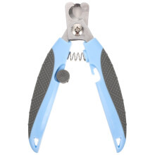 Blue Portable Cat Nail Trimmer ABS Metal Easy Cutting
