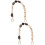 2Pcs Resin Bag Chain Portable Handbag Decorative Strap 7