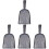 4Pcs Compact Steel Coal Silver Household Ash Scoops 2
