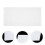 2Pcs Durable White Hospital Bed Covers Breathable Fitted Sheets 10