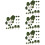 96Pcs Green Mini Tree Ornaments for Model Scenery and Decor 6