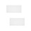 2Pcs Durable White Hospital Bed Covers Breathable Fitted Sheets 6