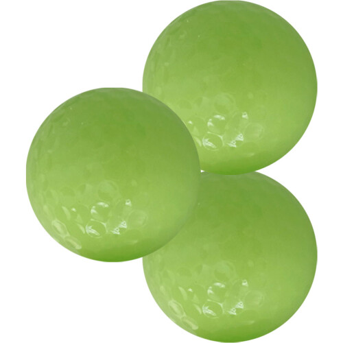 15Pcs Night Use Fluorescent Golf Balls Light Training Toys