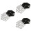 60Pcs Pond Fish Guard Black Durable Protective Net for Bird Control 4