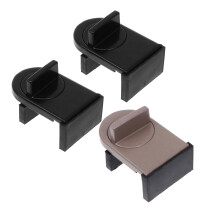 6Pcs Assorted Color Window Safety Lock Clamp-Resistant Aluminum Alloy