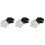 60Pcs Pond Fish Guard Black Durable Protective Net for Bird Control 3