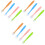 12Pcs Baby Spoons Silicone Soft-Edge Safe Tableware for Kids Assorted 2