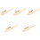 5Pcs Stainless Rose Gold Absinthe Spoon Multi-Function Bar Filter 3