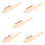 5Pcs Stainless Rose Gold Absinthe Spoon Multi-Function Bar Filter 6
