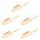 5Pcs Stainless Rose Gold Absinthe Spoon Multi-Function Bar Filter 5