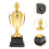 4Pcs Kids Trophy Plastic Model Assorted Colors for Classroom Awards 8