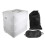 3Pcs Grey Inflatable Footrest Pillow Adjustable Folding Travel Cushion 1