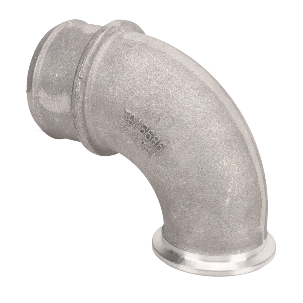 Aluminum Turbocharger Elbow For Cummins 4Bta Enhance Energy Efficiency 9471370486144