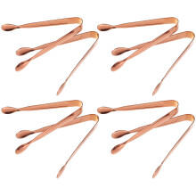 24Pcs Rose Gold Stainless Steel Sugar Cube and Food Ice Tongs