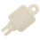 4Pcs Compact Plastic Keys for Tissue Boxes Beige Paper Towel Dispenser 1