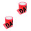 2Pcs Durable Red Pe Caution Tape Roll for Safety and Warning Barriers 4