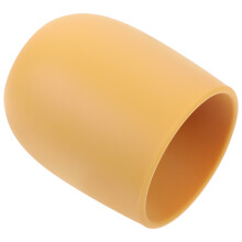 2Pcs Toddler Silicone Training Cups Yellow Kids Drinking Milk Cups