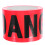 2Pcs Durable Red Pe Caution Tape Roll for Safety and Warning Barriers 2