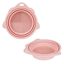 2 Pack Foldable Paint Brush Cleaner Brush Washer, Cleaning Rinse Cup for Acrylic, Watercolor, Oil Painting