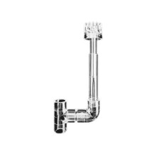 Clear Aquarium Skimmer Pipe Spins Surface Inflow Outflow Water Plant Tank Filter Cleaning Fish Tank Accessories 16mm