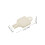 4Pcs Compact Plastic Keys for Tissue Boxes Beige Paper Towel Dispenser 2