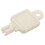 4Pcs Compact Plastic Keys for Tissue Boxes Beige Paper Towel Dispenser 10