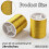 20 Rolls 1100M 0.1MM Thin Metallic Thread Shimmer Christmas Glitter Embroidery Floss String Polyester Tinsel Cord A 5