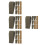 40Pcs Sturdy Canvas Belt Loop Clips Decorative Multi 9