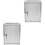 2Pcs Multi-Functional Silver Lockable Suggestion and Donation Box 3