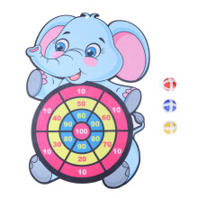 3Pcs Kids Leisure Time Cartoon Animal Board with Strap and Balls Multi