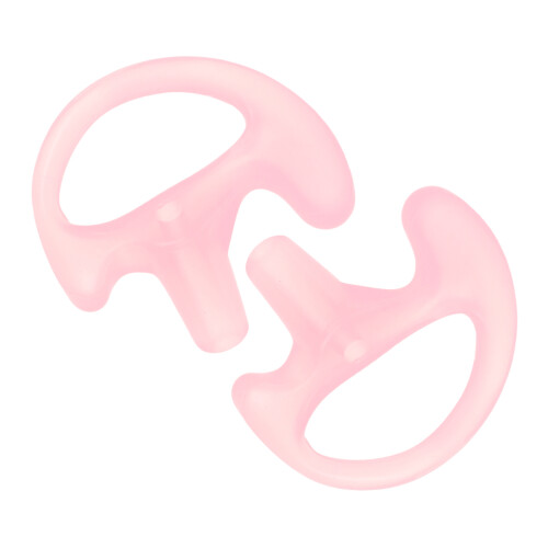 4Pairs Small Pink Silicone Earpiece Inserts Durable Flexible Ear Molds 1