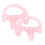 4Pairs Small Pink Silicone Earpiece Inserts Durable Flexible Ear Molds 3
