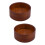 2Pcs Compact Brown Shaving Soap Tool with Smooth Surface for Easy Use 5