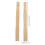 4Pcs Durable Wooden Handles Replacement for Hoe Gardening Tools Beige 9