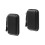2Pcs Compact Black Travel Organizer Bag for Electronics Cable Storage 6