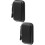 2Pcs Compact Black Travel Organizer Bag for Electronics Cable Storage 9
