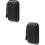 2Pcs Compact Black Travel Organizer Bag for Electronics Cable Storage 8