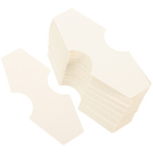 500Pcs White Bracelet and Earring Display Cards Jewelry Holder Cards