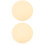 2St Compacte Gele Sculptruur Mat Absorberend Handgemaakte 7