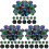 3Pcs Bright Multi Round Sequins for DIY Sewing and Craft Projects 2