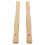 4Pcs Durable Wooden Handles Replacement for Hoe Gardening Tools Beige 2