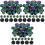 3Pcs Bright Multi Round Sequins for DIY Sewing and Craft Projects 3