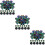 3Pcs Bright Multi Round Sequins for DIY Sewing and Craft Projects 9
