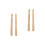 4Pcs Durable Wooden Handles Replacement for Hoe Gardening Tools Beige 6