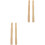 4Pcs Durable Wooden Handles Replacement for Hoe Gardening Tools Beige 5