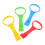 16Pcs Nursery Cot Pull Rings Bright Color Baby Walking Assist Tools 3