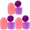 6Pcs Assorted Color Steam Cleaner Portable Storage Box 2